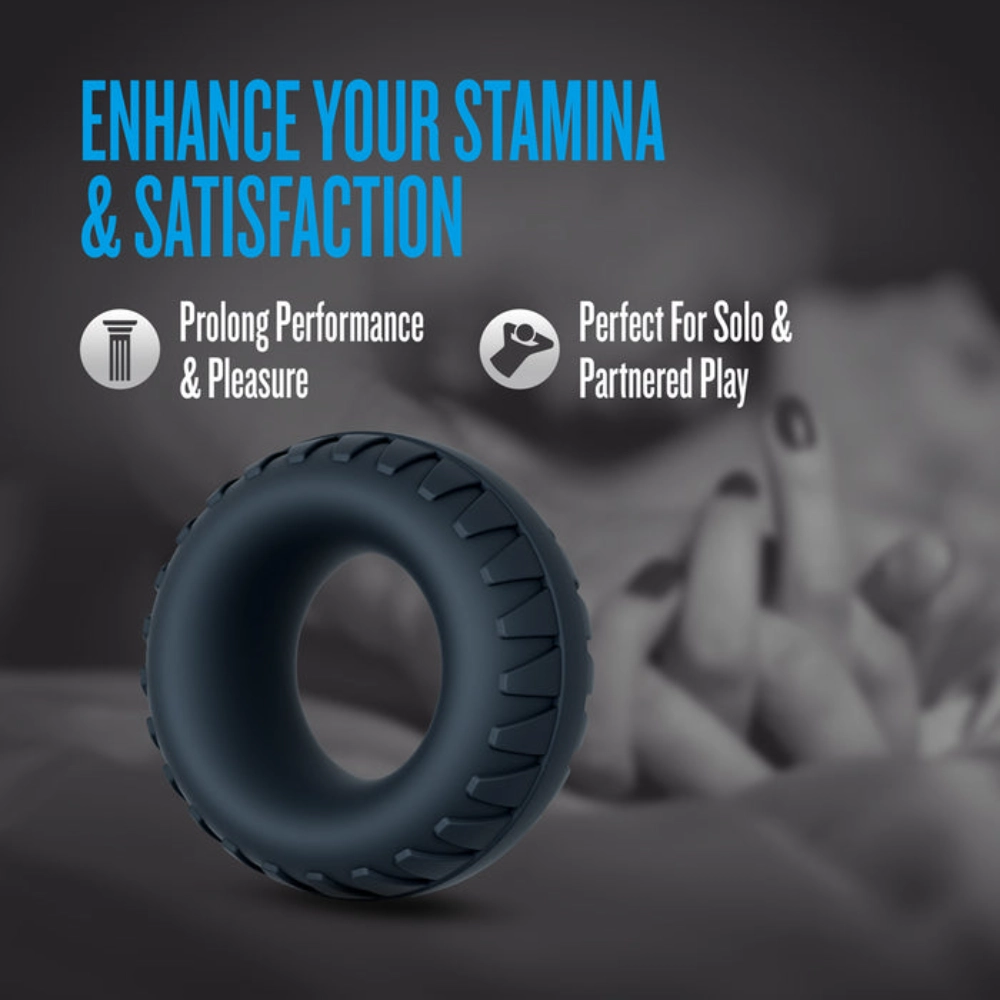 blush silicone erection enhancing cock ring