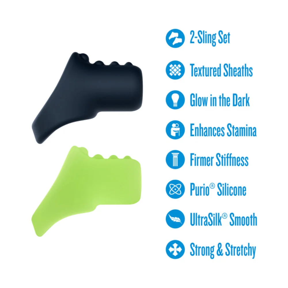 blush purio stretchy stamina enhancer rings