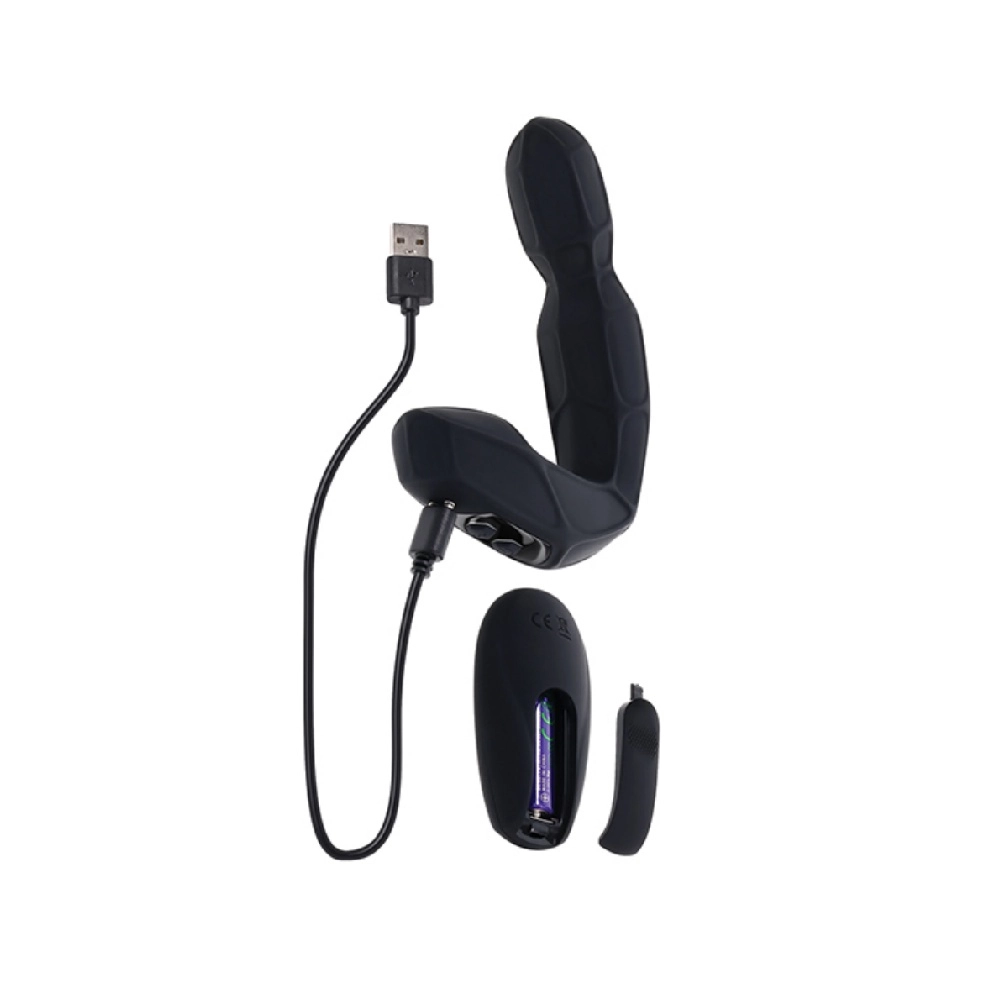 evolved novelties zero tolerance mr prostate black hands-free remote control
