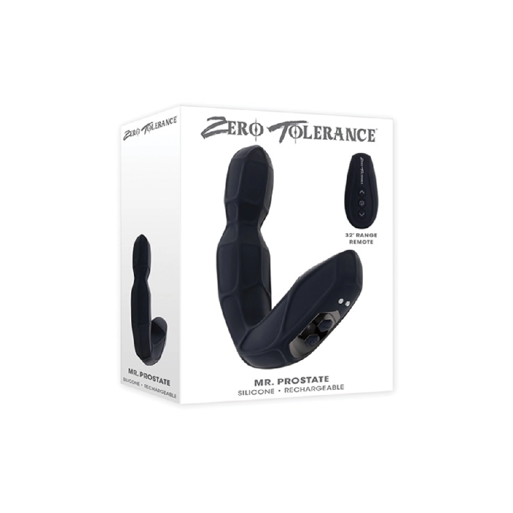 evolved novelties zero tolerance mr prostate black 10 twirling speeds