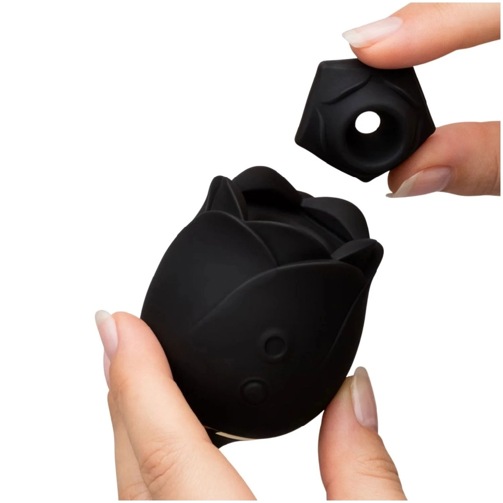 fifty shades of grey dark blushing rose clitoral suction vibrator