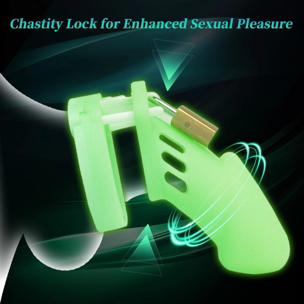 venusfun glow silicone chastity cage secure fit