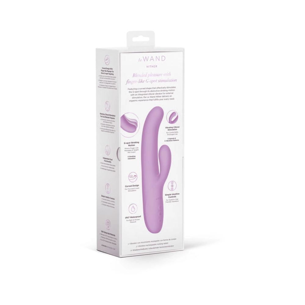 le wand hither finger-like motion vibrator
