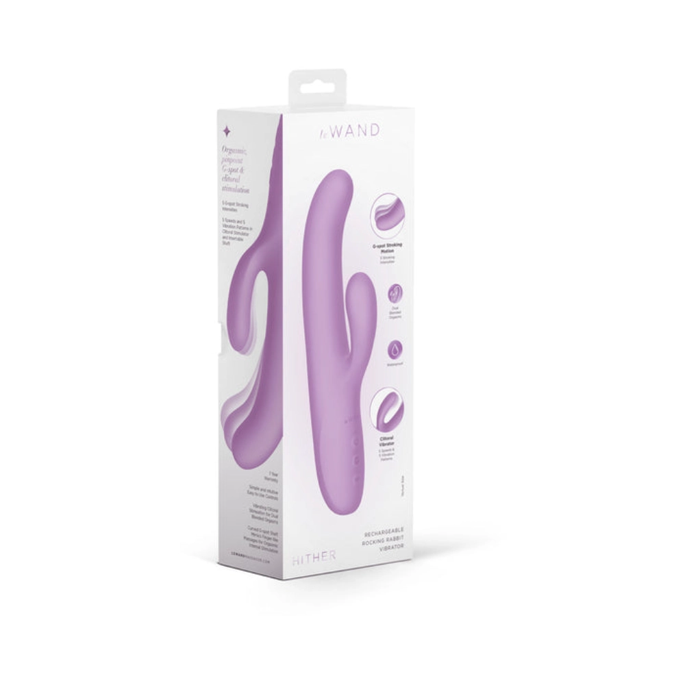 le wand hither rechargeable rabbit vibrator