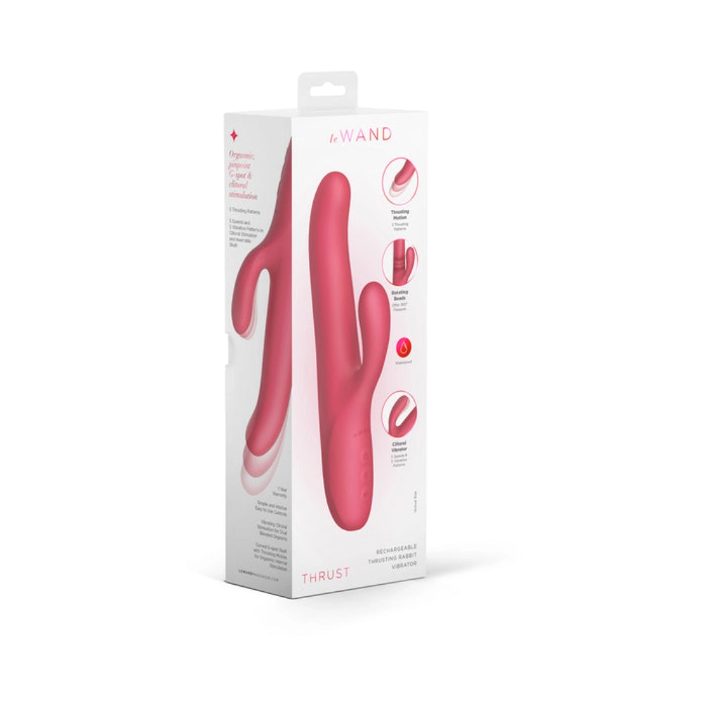 le wand thrust rabbit vibrator clitoral and g-spot vibrator