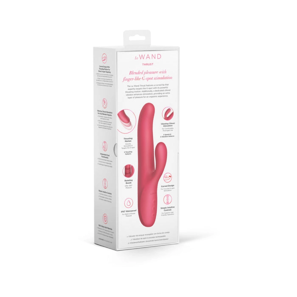 le wand thrust rabbit vibrator deep g-spot stimulation