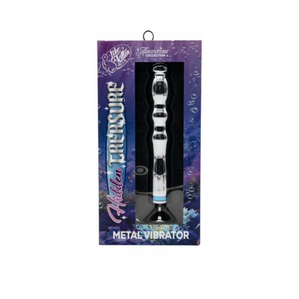 luxury body safe metal vibrator with custom storage box