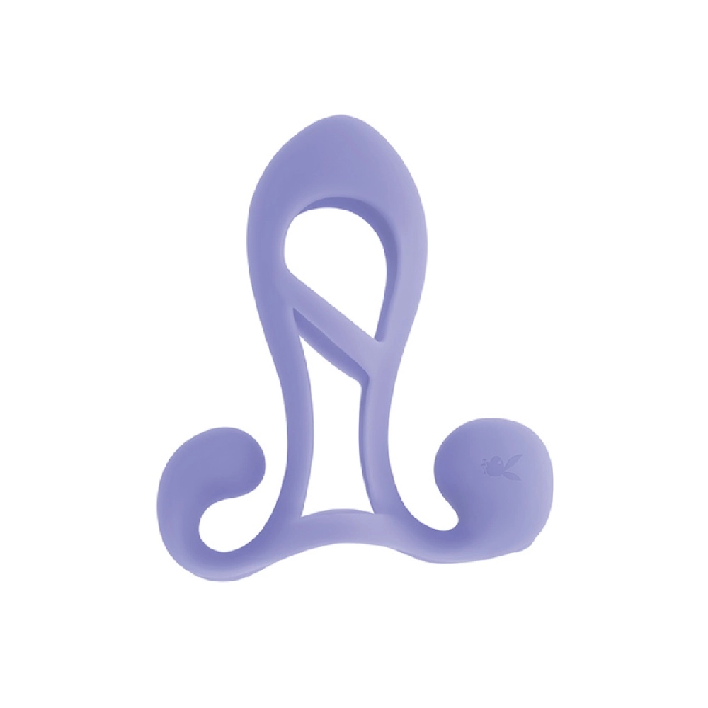 playboy pleasure fantasy cage lilac dual motor penis sleeve and extender for anal and clitoral stimulation