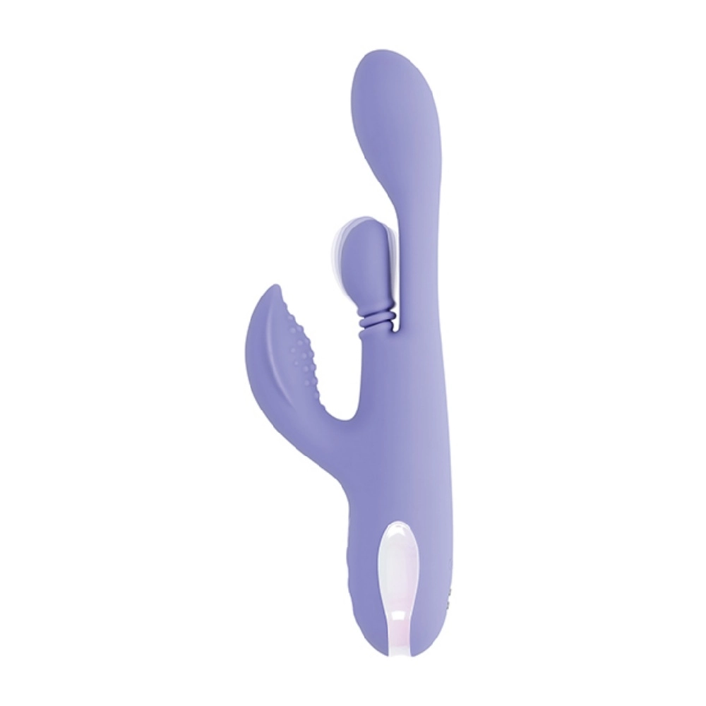 playboy pleasures nubbin rubbin lilac g-spot and clitoral vibrator