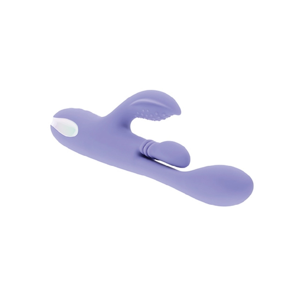 playboy pleasures nubbin rubbin lilac triple stimulator vibrator