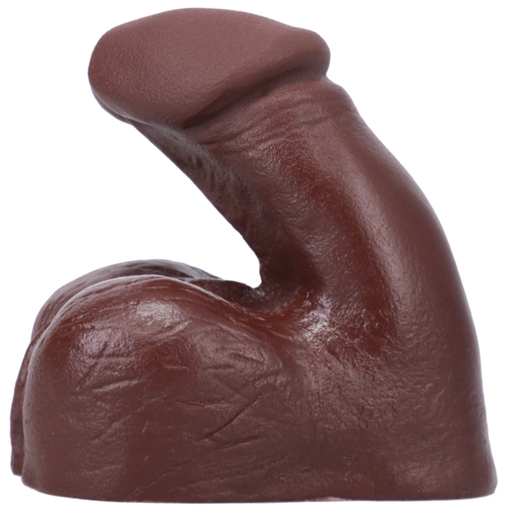 tantus on the go silicone dildo 3in soft realistic packer