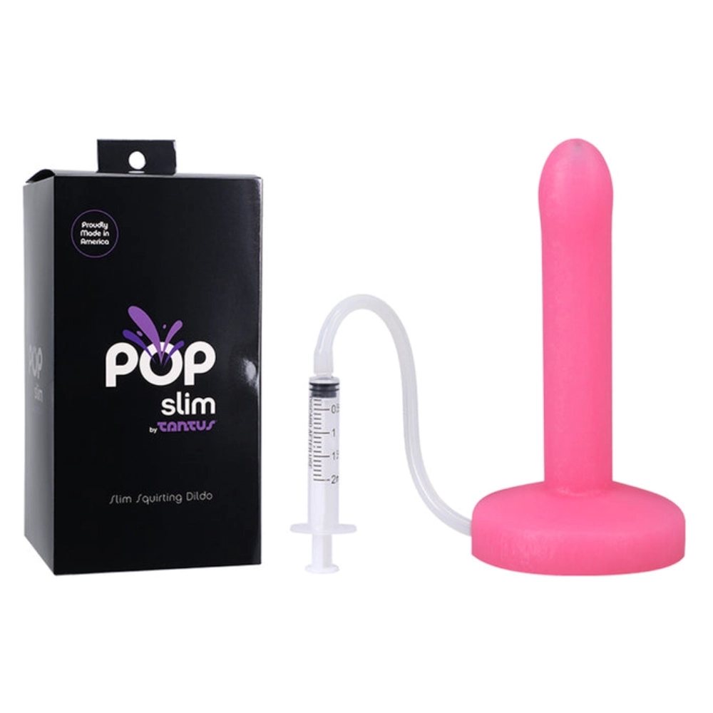 tantus pop slim squirting dildo harness compatible