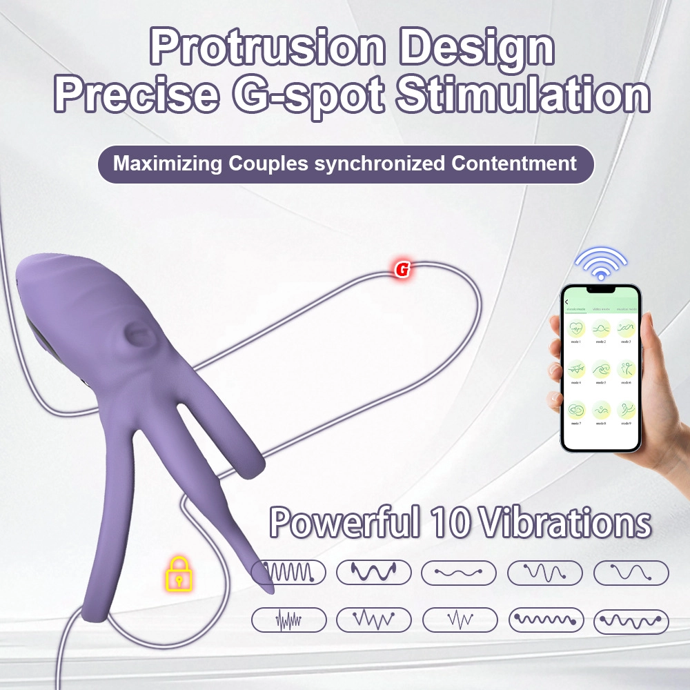 venusfun app controlled vibrating cock ring