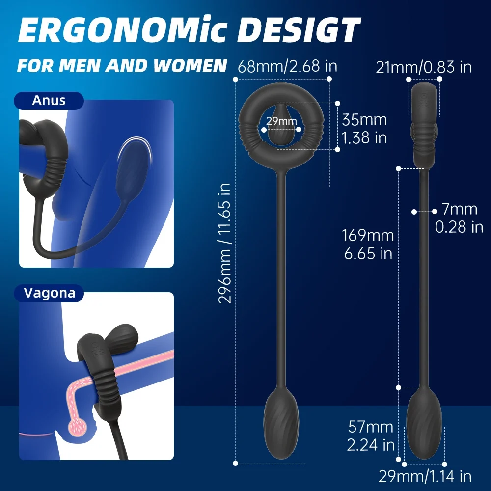 venusfun vibrating prostate toy with cock ring