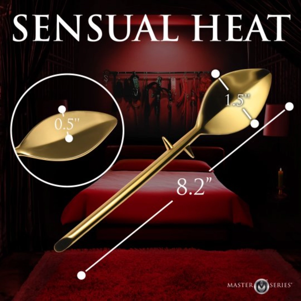 master series erotic waxplay paraffin candle and scraper set for bdsm play
