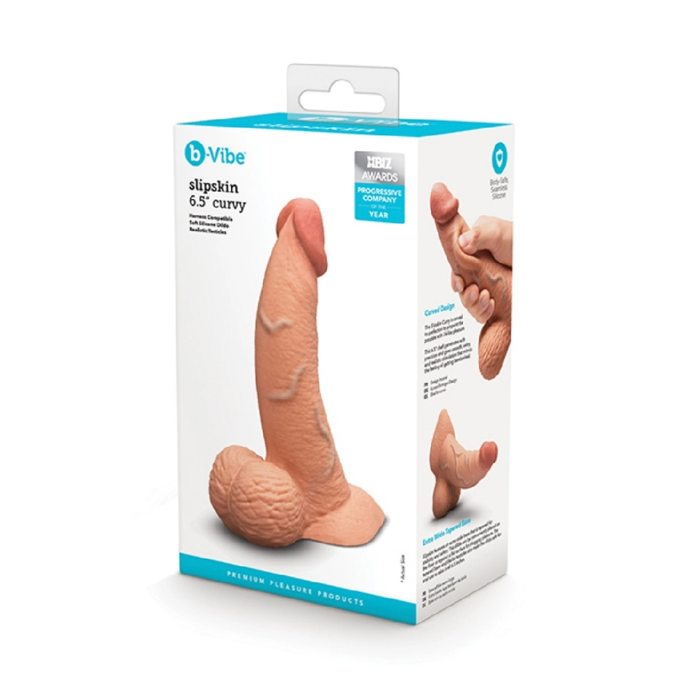 b-vibe soft body-safe dildo