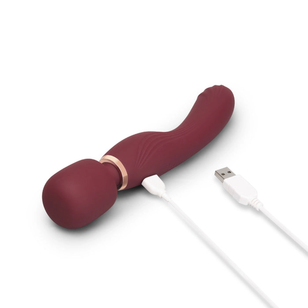 le wand flat top fusion g rumbly wand vibrator
