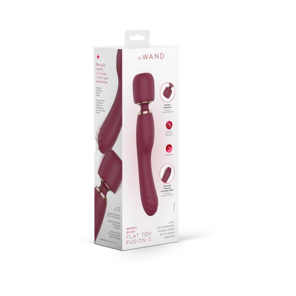 le wand flat top fusion g full body wand massager