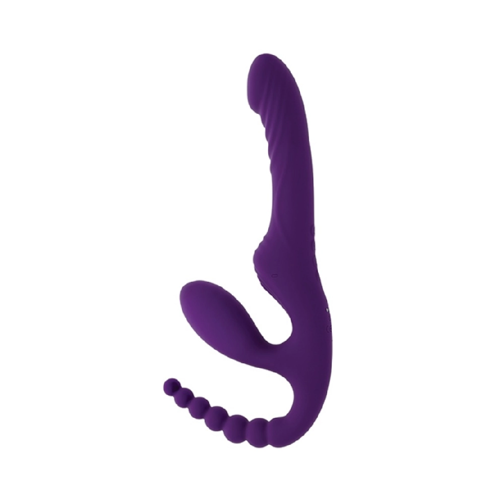 inflatable wearable g-spot vibrator for clitoral and anal stimulation
