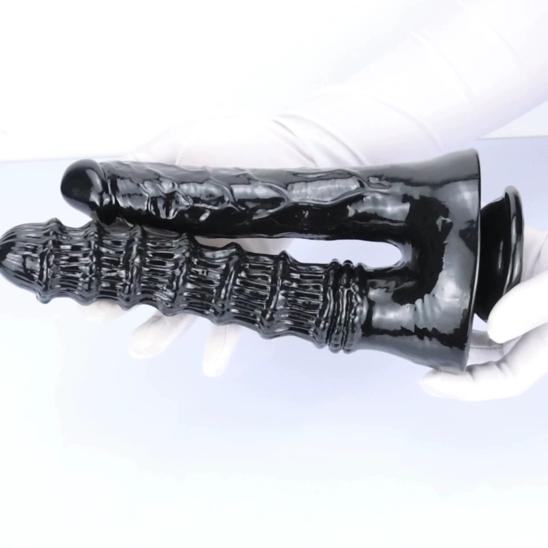 venusfun realistic monster dildo dual head for deep stimulation and adult fun
