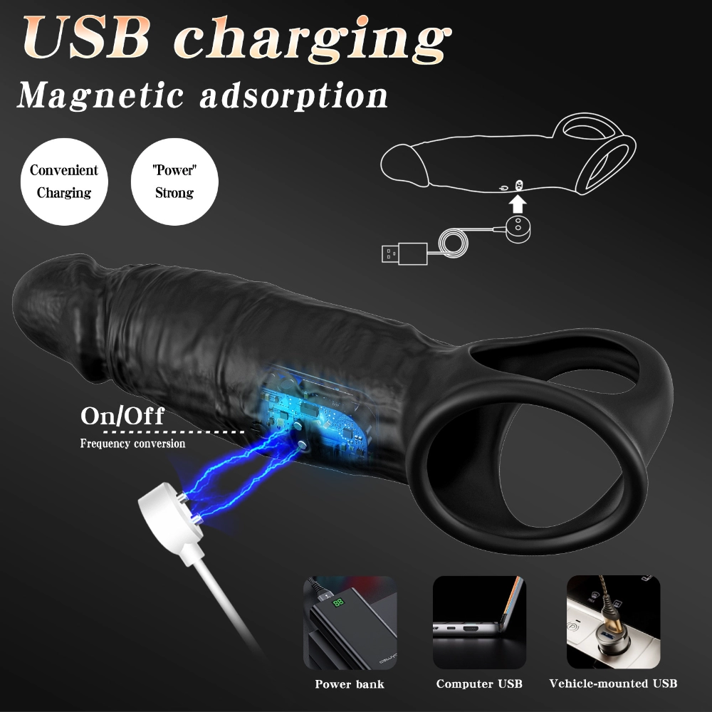 venusfun app controlled dual cock ring vibrator