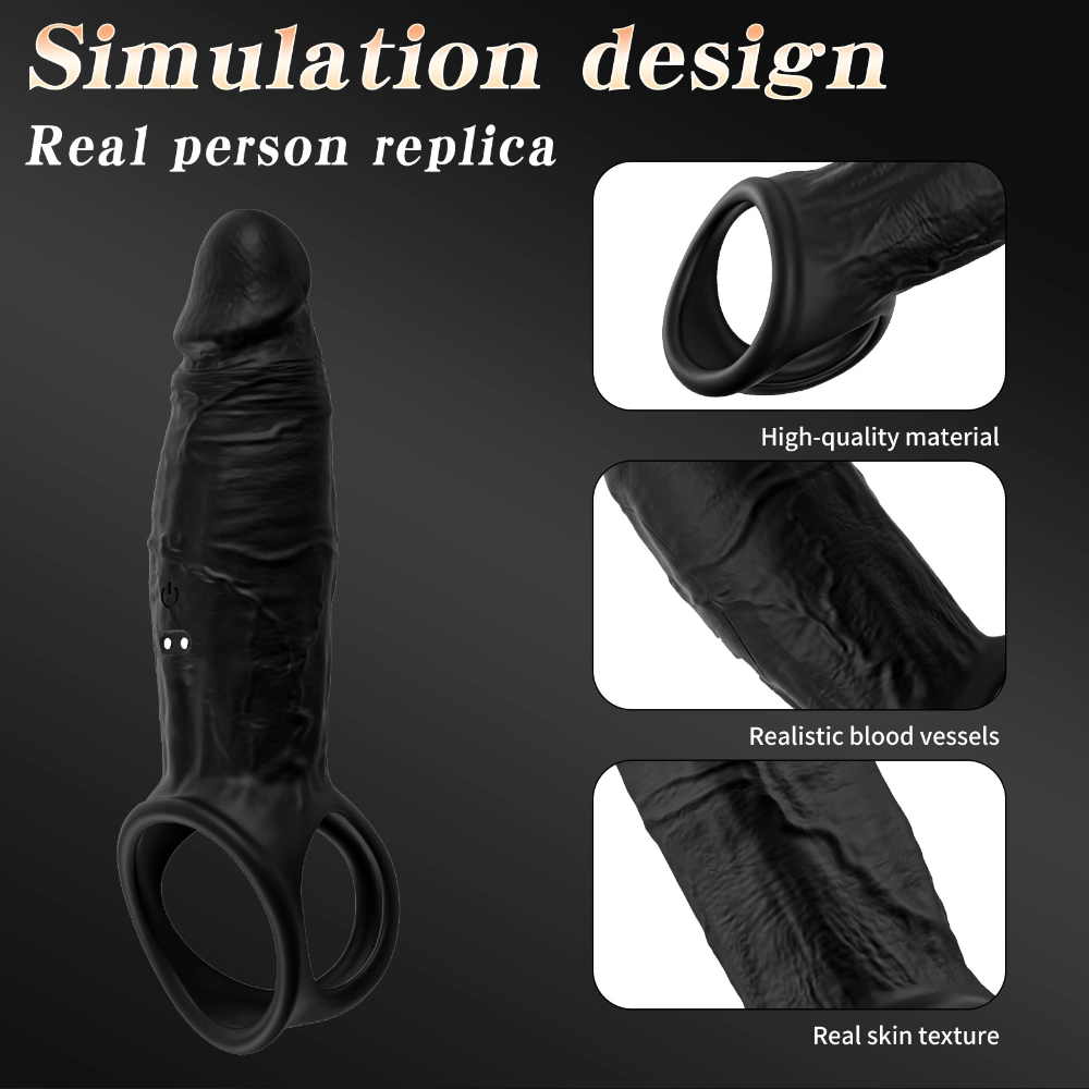 venusfun dual vibrating cock ring with delay
