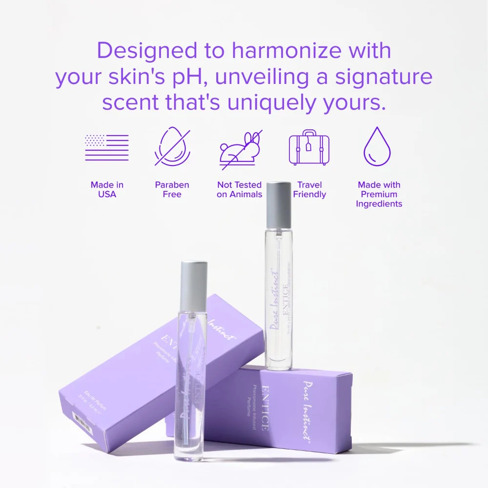 pure instinct entice pheromone perfume for women daily wear intimate moments