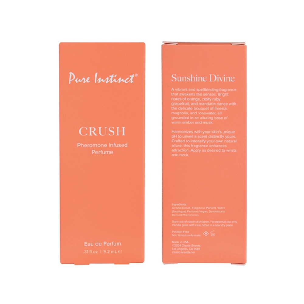 pure instinct crush pheromone perfume oil for women