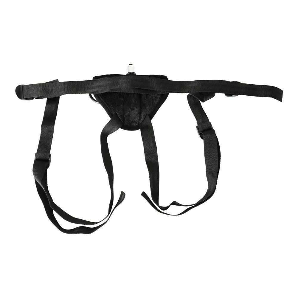 sportsheets pegging kit black harness