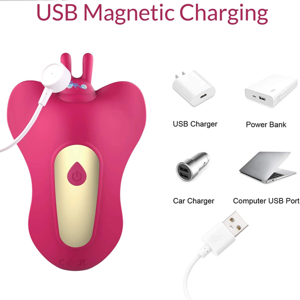 venusfun rose red silicone and abs massager