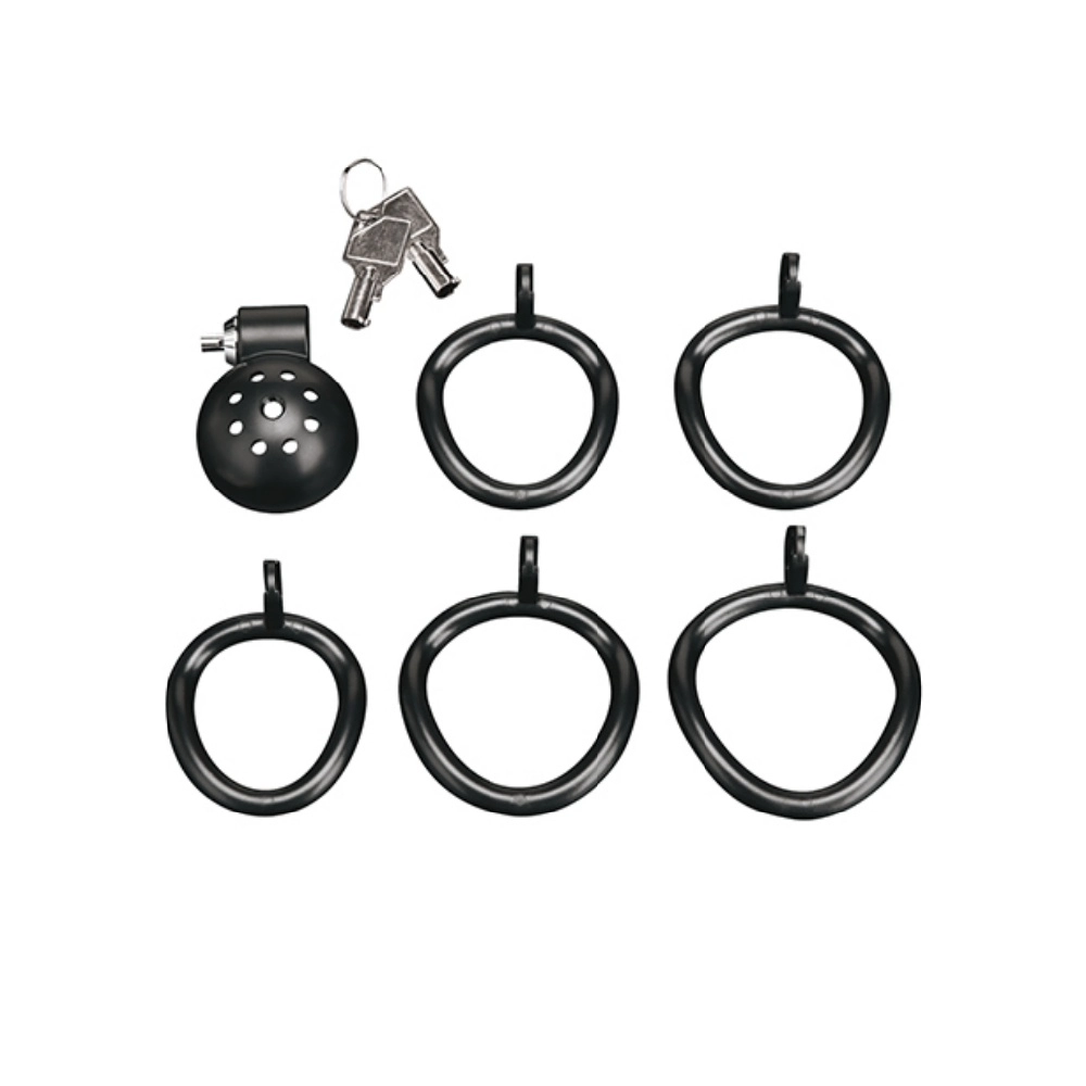 blue line micro chastity device beginner