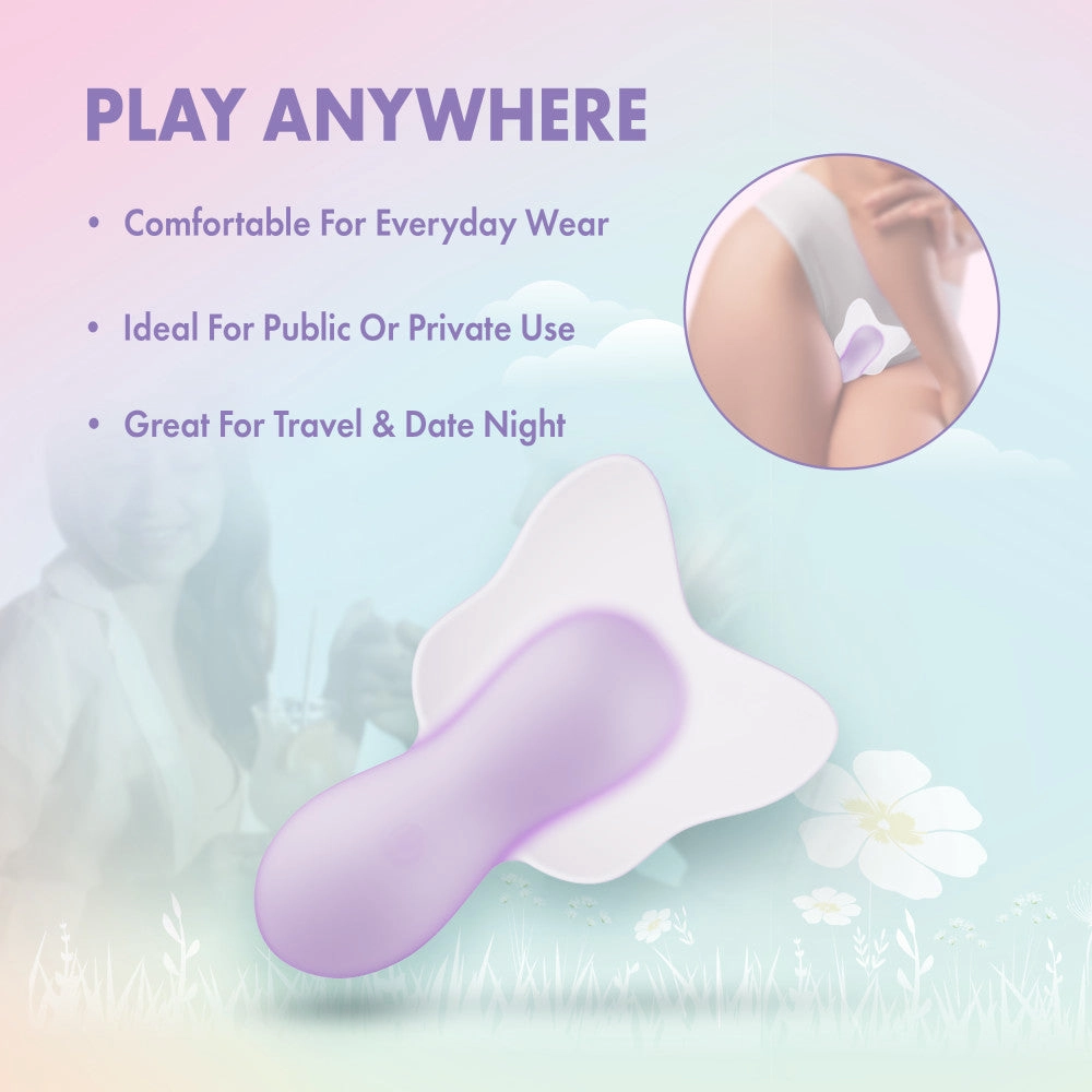blush flutter love remote control vibrator