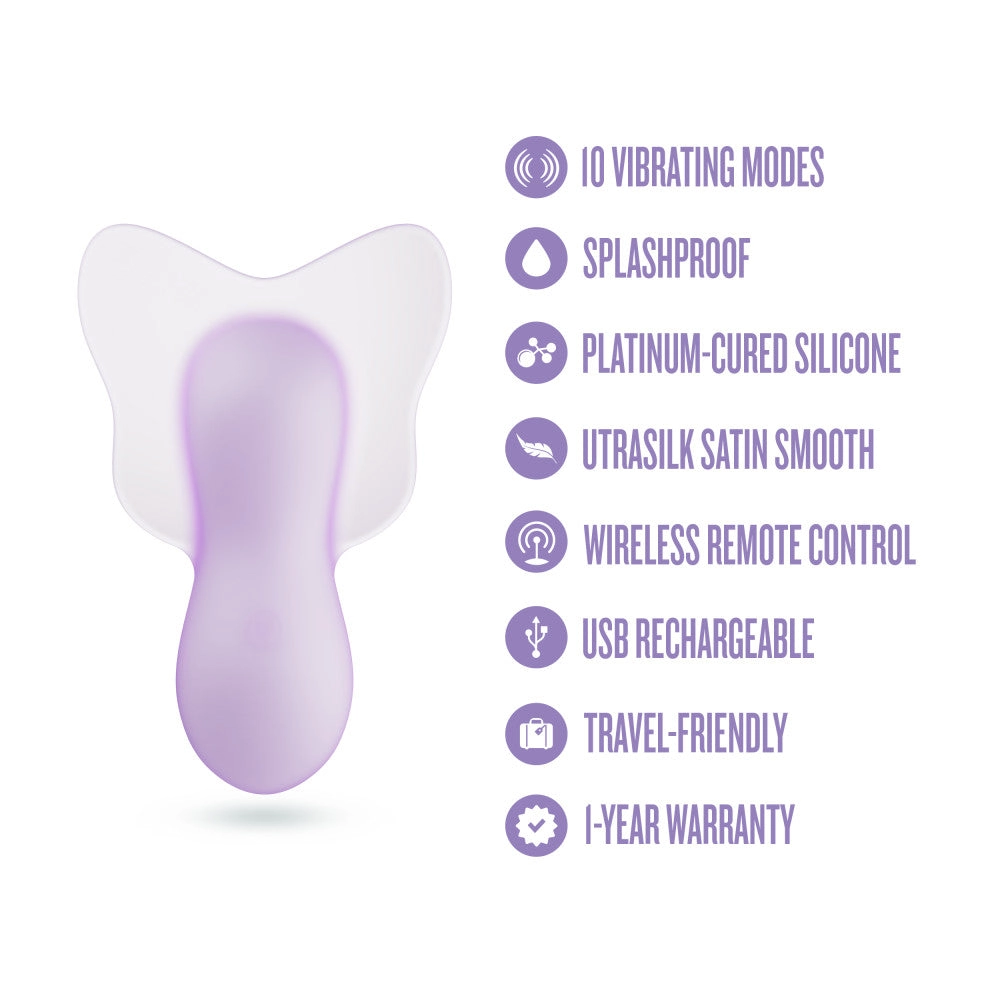 blush flutter love waterproof silicone vibrator