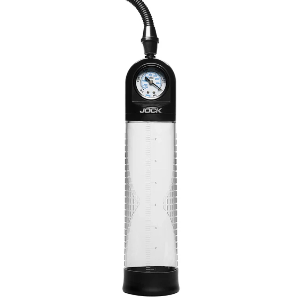 jock pump up gauge male enhancement device