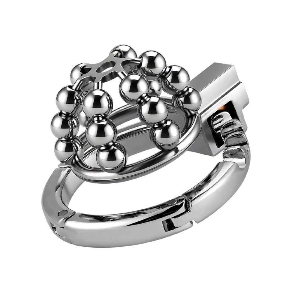 chastity cage with adjustable ring