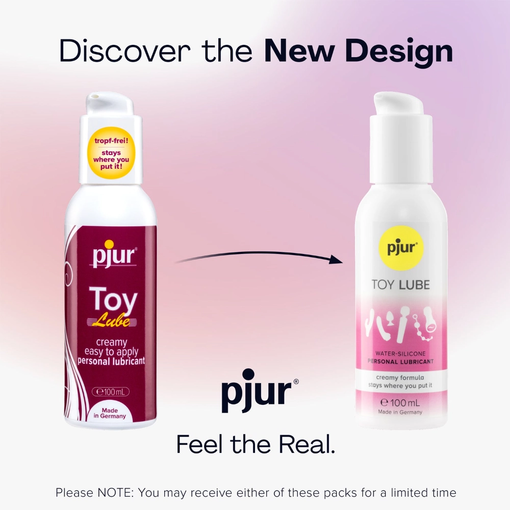 pjur toy lube non drip silicone lubricant