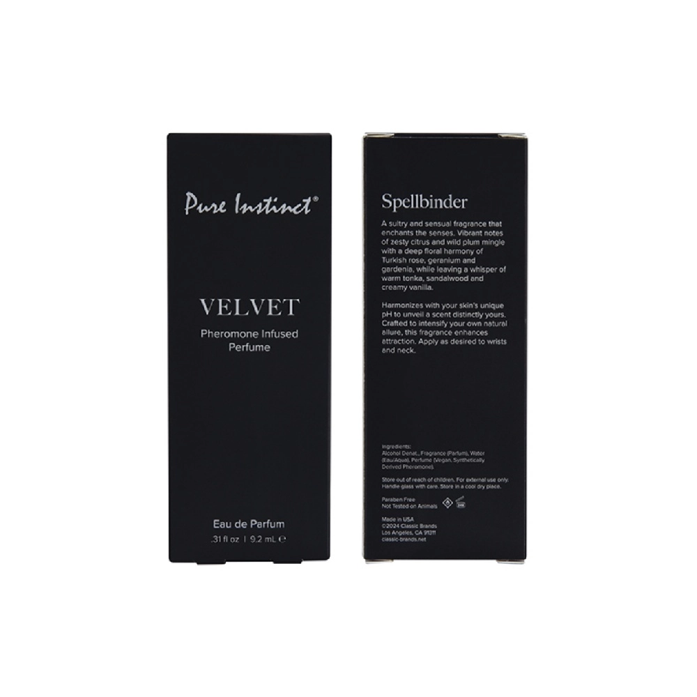 pure instinct velvet women perfume oil