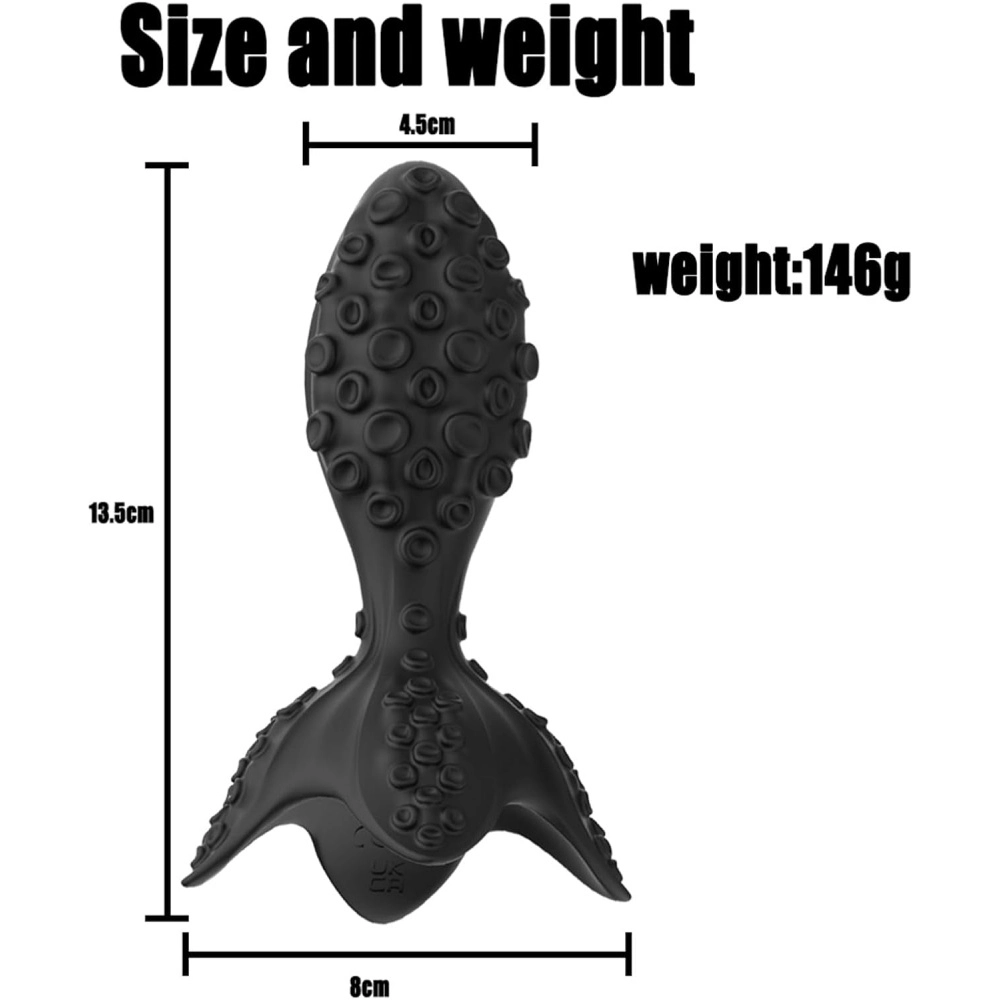 venusfun silicone octopus anal plug for couples play