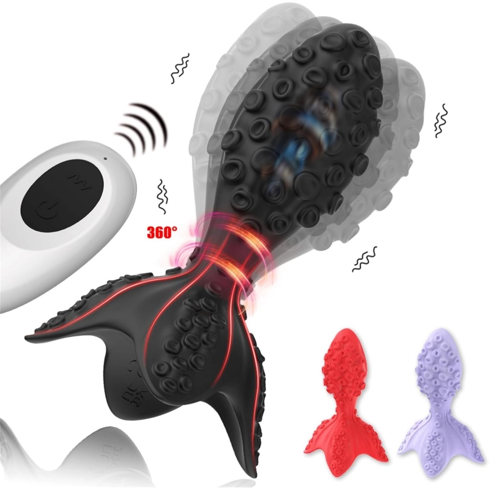 octopus anal vibrators vibrating butt plug