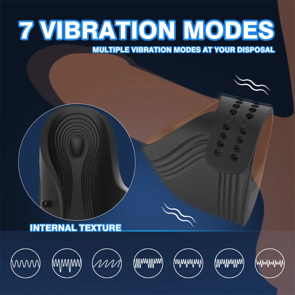 venusfun vibrating adjustable silicone penis exerciser