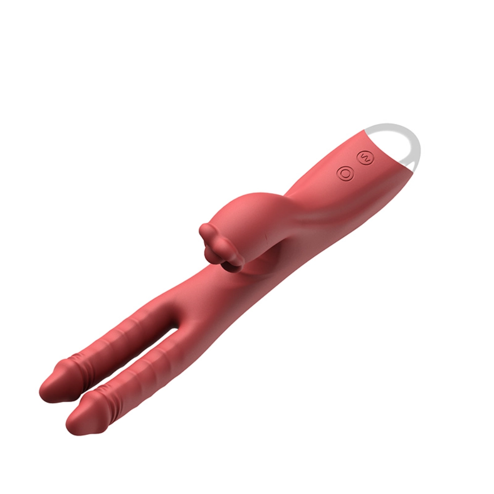 rabbit vibrator licking vibrating pleasure