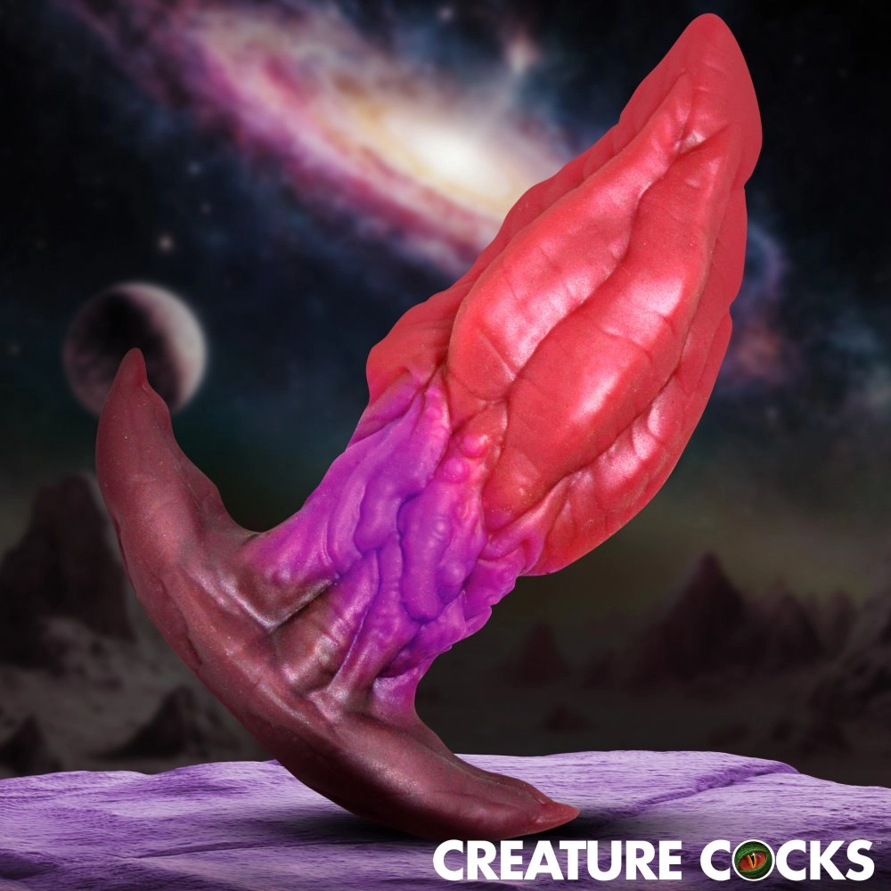xr brands crawler ribbed silicone anal plug large