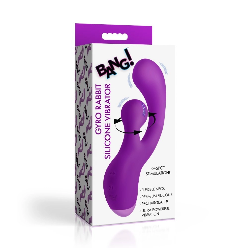 xr brands silicone rabbit vibrator flexible neck design