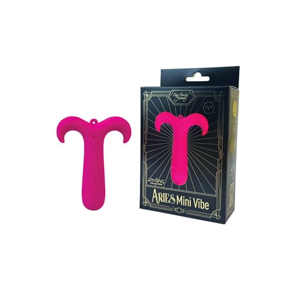 zodiac collection aries mini vibe pink toy