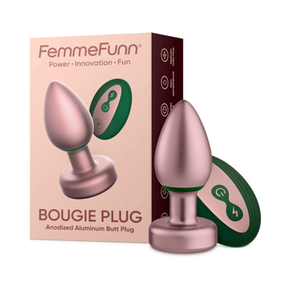femme funn bougie compact anal vibrator