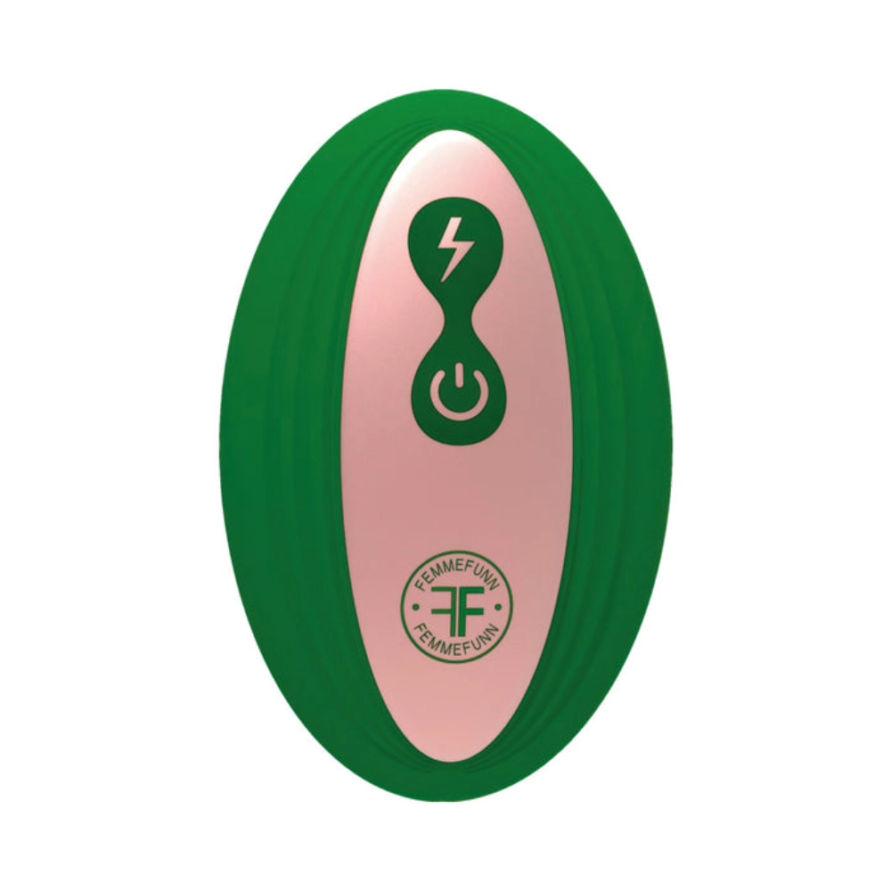 rose gold vibrating anal plug femme funn