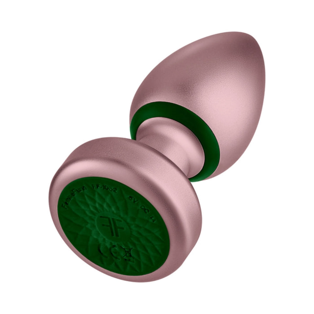 femme funn rose gold wireless anal plug