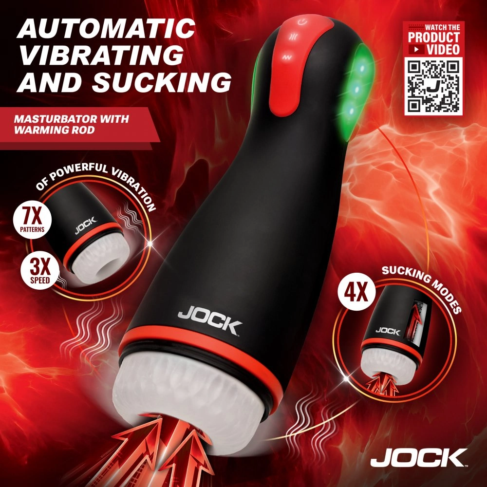 jock blaze heated vibrating masturbator for men