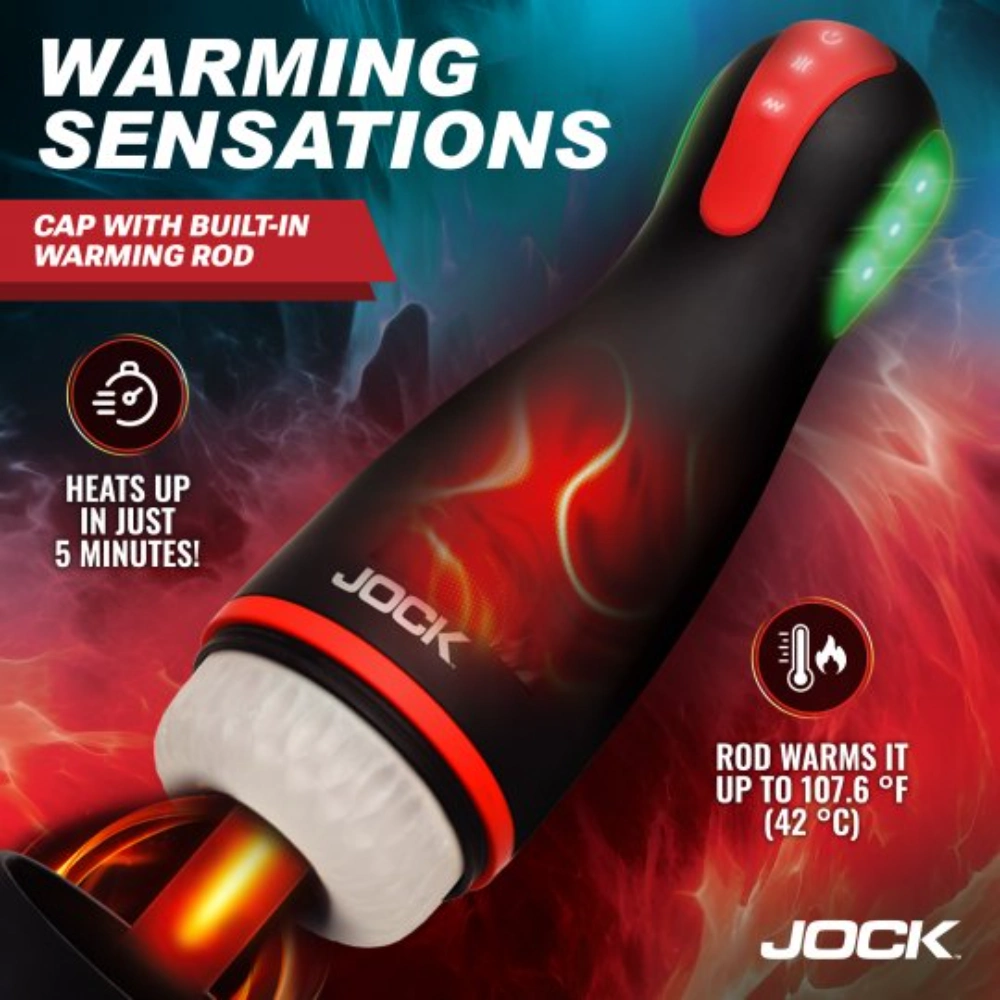 blaze multi mode vibrating sucking male stroker