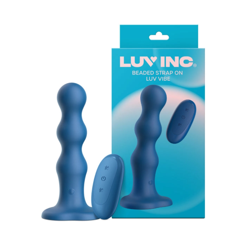 luv inc remote control vibrating anal toy bs38